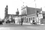 Avenida del Libertador e Iglesia de la Aguada. Año 1934.