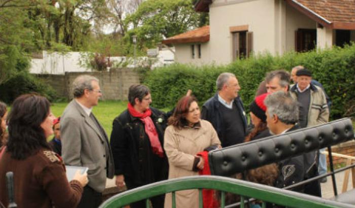 Miriam Rodríguez, Ana Olivera, Ricardo Ehrlich y Horacio Pérez.