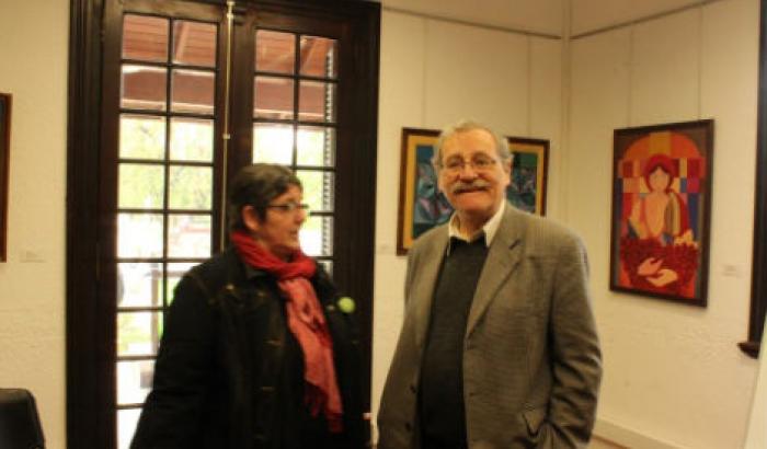 Miriam Rodríguez y Ricardo Ehrlich.