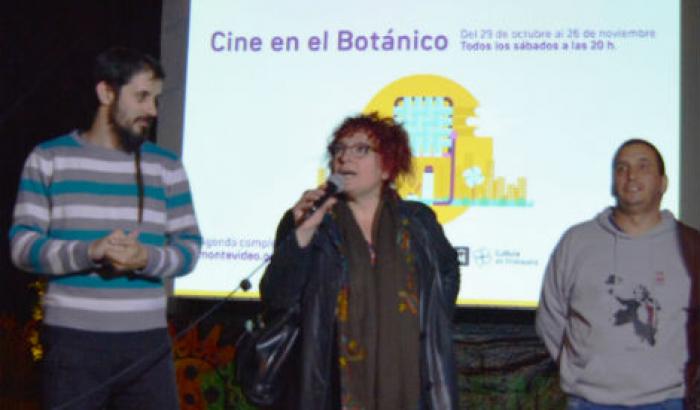 Mariana Percovich en Cine en el Botánico