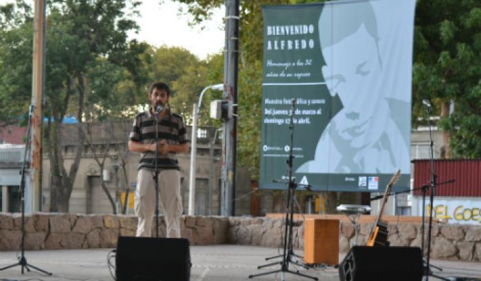 Sr. Alcalde Rodrigo Arcamone en Homenaje a Alfredo Zitarrosa